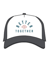 The Foam Trucker - White / Coal - Box Union - Center Crown "ICON" - Printed - Full Color