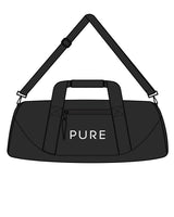 The Gym Duffel - Black - Pure Movement - Center - White