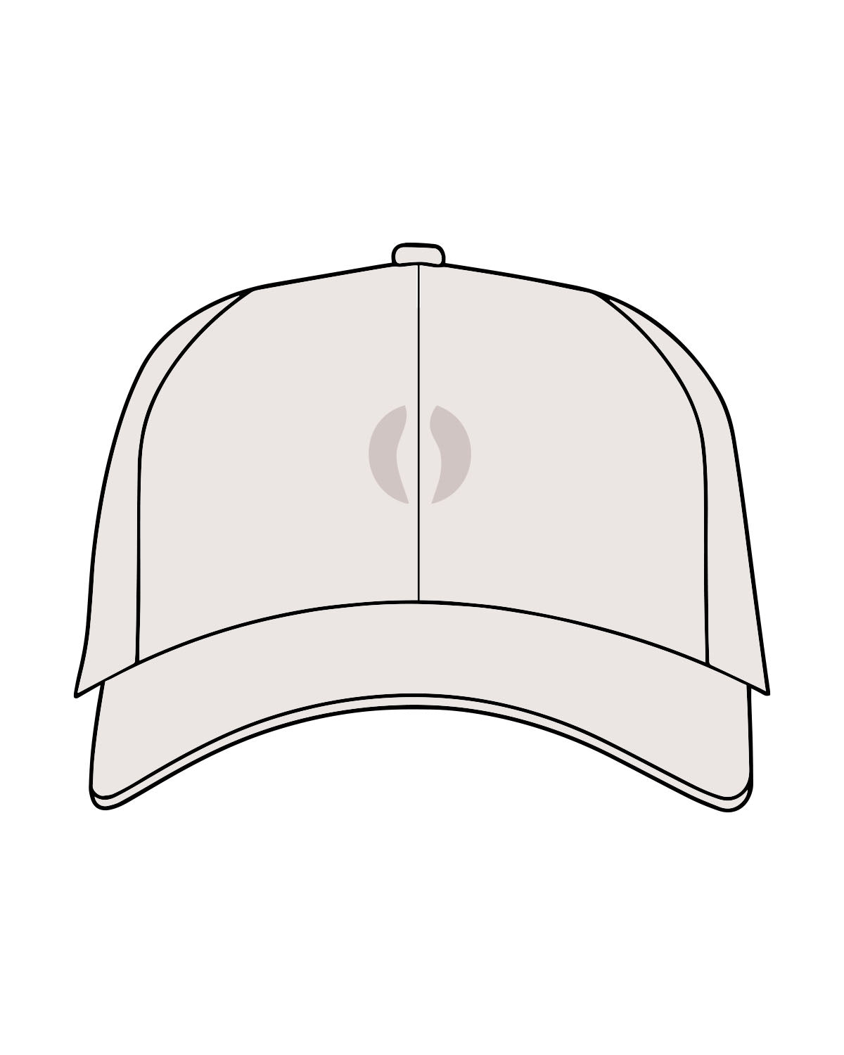 The Canvas Cap - Bone - Rebellion Body - Center Crown - Embroidered Puff - Tone on Tone