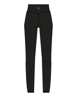 The Basic Legging - Black - Tight Dallas - Back - White
