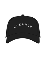 The Trucker Hat - Black - Clearly Pilates - Clearly - White Puff