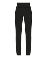 The Basic Legging - Black - Tight Dallas - Back - White