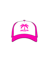 The Foam Trucker Hat - Hot Pink - Cafe Elysa - Hot Pink