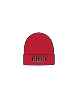 The Beanie - Red - Lagree House - Ohio - Full Color