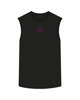 The Mens Classic Tank - Black - Drip Pre Workout - Center Chest / Back - Hot Pink