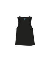 The Crop Tank - Black - HTB Aesthetics - Center / Back - Full Color