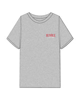 The Mens Heavyweight Tee - Heather - Rumble - Left Chest "RUMBLE STRONG" - Embroidered - Full Color