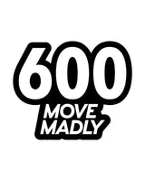 The Sticker - Black - Move Madly - 600 Move Madly - White