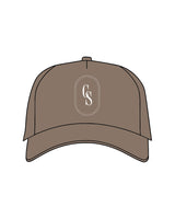 The Canvas Cap - Walnut - Christian Singles Hub - Center Crown Round - Printed - White