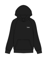 The Womens Hoodie - Black  - Ericka - Left Chest & Full Back - Printed - Full Color