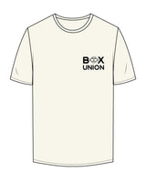 The Mens Tee - Off White - Box Union - Left Chest & Full Back - Full Color