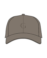 The Dad Hat - Olive - GlowPilates - Center Crown "G" & Center Back - Embroidered - Tone on Tone