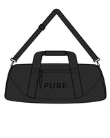 The Gym Duffel - Black - Pure Movement - Center - Tone on Tone