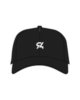 The Dad Hat - Black - NinetyFour - Center Crown - Embroidered - White