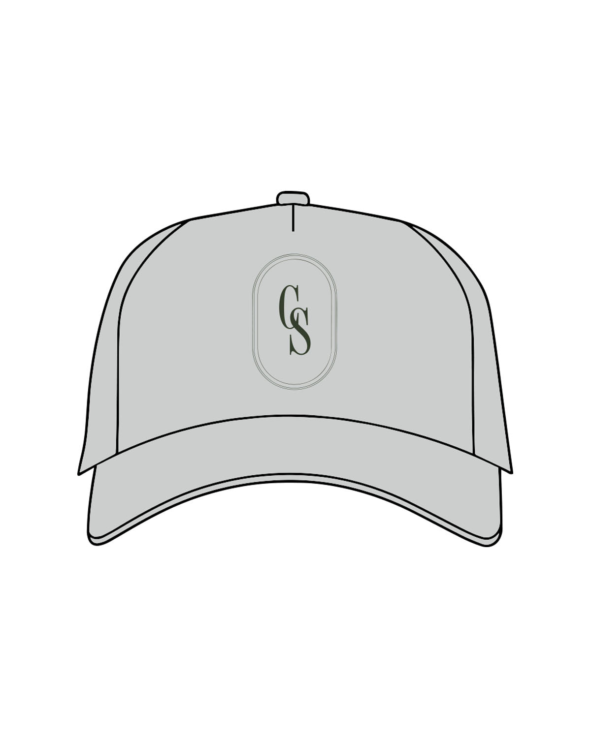 The Canvas Cap - Storm - Christian Singles Hub - Center Crown Round - Printed - Dark Green
