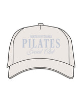 The Canvas Cap - Bone - Revolve Pilates - Center Crown Stacked "SOCIAL CLUB - Printed - Powder