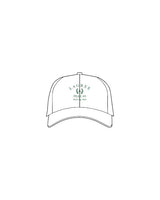 The Dad Hat - White - Peak 45 - Park City - Center Stacked - Green