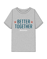 The Mens Heavyweight Tee - Heather - Box Union - Center Chest Stacked - Printed - Full Color