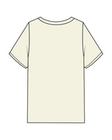 The Mens Heavyweight Tee - Butter - Corefire - Center Chest - Printed - Navy