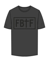 The Mens Tee - Charcoal - Fed By The Fruit - Center Chest - Printed - 272826