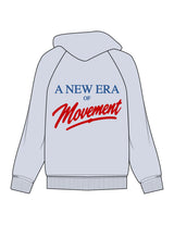 The Mens Hoodie - Washed Powder - Lagree Fit Studio - Left Chest & Back Stacked - Printed - Full Color