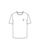 The Mens Tee - White - Heat Bootcamp - Left Chest "H" - Printed - Black