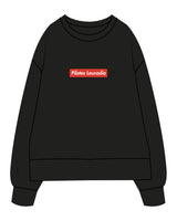The Womens Crewneck - Black - Pilates Leucadia - Center Chest - Full Color