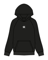 The Mens Hoodie - Black - NinetyFour - Center Chest - Back Center - Printed - Full Color