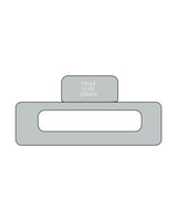 The Claw Hair Clip - Spring - Ritual Body - Holder - White