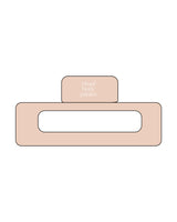 The Claw Hair Clip - Nude - Ritual Body - Holder - White