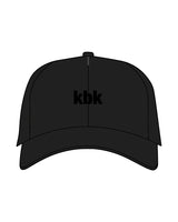 The Dad Hat - Black - KBK - Front Center - Tone on Tone