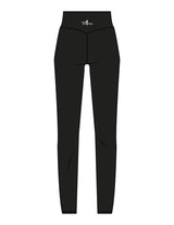The Basic Legging - Black - Team Sculpted - Back Waistline - Printed - White