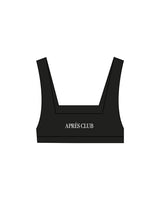 The Box Cut Bra - Black - Lagree Tahoe - Center Back - Printed - White