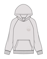 The Womens Hoodie - Bone - Rumble Boxing - Left Chest - Tone on Tone