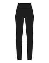 The Basic Legging - Black - Team Sculpted - Back Waistline - Printed - White