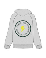 The Womens Zip Hoodie - Heather - The Vibe - Left Chest & Back Round - Printed - Full Color