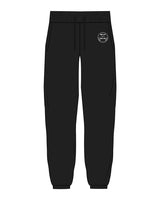 The Classic Sweatpants - Black - Bean Head - Left Leg - Beside Pocket - White