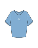 The Crop Tee - Carolina - Set Studio - Center Chest & Center Back - Printed - White