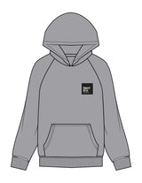 The Mens Hoodie - Heather - Next Era Legal - Left Chest Boxed - Printed - Full Color