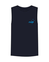 The Mens Tank - Navy - Training Mate - Left Chest - Printed - Full Color