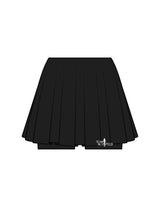 The Basic Skort - Black - Team Sculpted - Left Leg - Printed - White