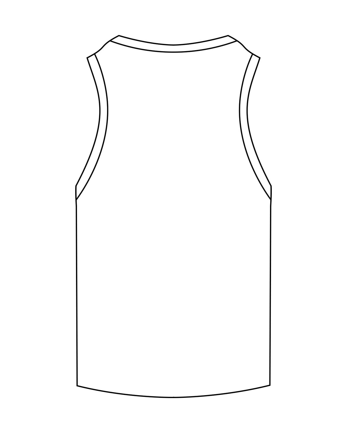 The Ribbed Full Length Tank - Off White - Corefire - Center Chest Stacked - Embroidered - Navy
