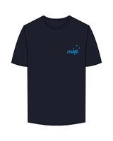The Mens Tee - Navy - Training Mate - Left Chest - Printed - Blue