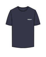 The Mens Tee - Midnight - PURE QUALITY - Left Chest Stacked & Center Back Logo Stacked - Printed - Full Color