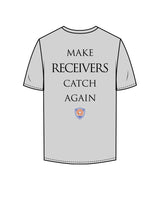 The Mens Tee - Heather - PURE QUALITY - Left Chest Logo Stacked & Center Back Logo Stacked - Printed - Full Color