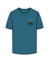 The Mens Tee - Atlantic - Crossfit Trifecta - Left Chest & Back Center - Printed - Full Color