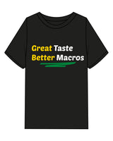 The Mens Heavyweight Tee - Black - MBC LA COSTA - Center Chest 2 Stacks & Center Back Neckline - Printed - Full Color