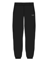 The Womens Sweatpants - Black - Golden Hour Pilates - Left Leg Pocket - "GH" Logo - Embroidered - Bone