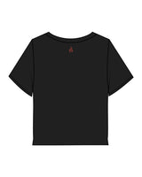 The Micro Rib Baby Tee - Black - Corefire - Left Chest "COACH" & Back Center Neckline - Full Color