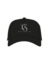 The Foam Trucker - Black - Team Sculpted - Center Crown Stacked - Printed - White